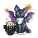 The Holiday Aisle® Halloween Pets VI - Wrapped Canvas Painting Canvas | 12" H x 12" W x 1.25" D | Wayfair 00946C41A54E4457A8A43929317B5962