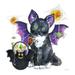 The Holiday Aisle® Halloween Pets VI - Wrapped Canvas Painting Paper | 30" H x 30" W x 1.25" D | Wayfair B92E43C0A05046B38BFCE27EAB88EA8D