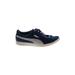 Puma Sneakers: Blue Print Shoes - Women's Size 7 1/2 - Almond Toe