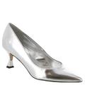 Nine West Ariella - Womens 9.5 Silver Pump Medium