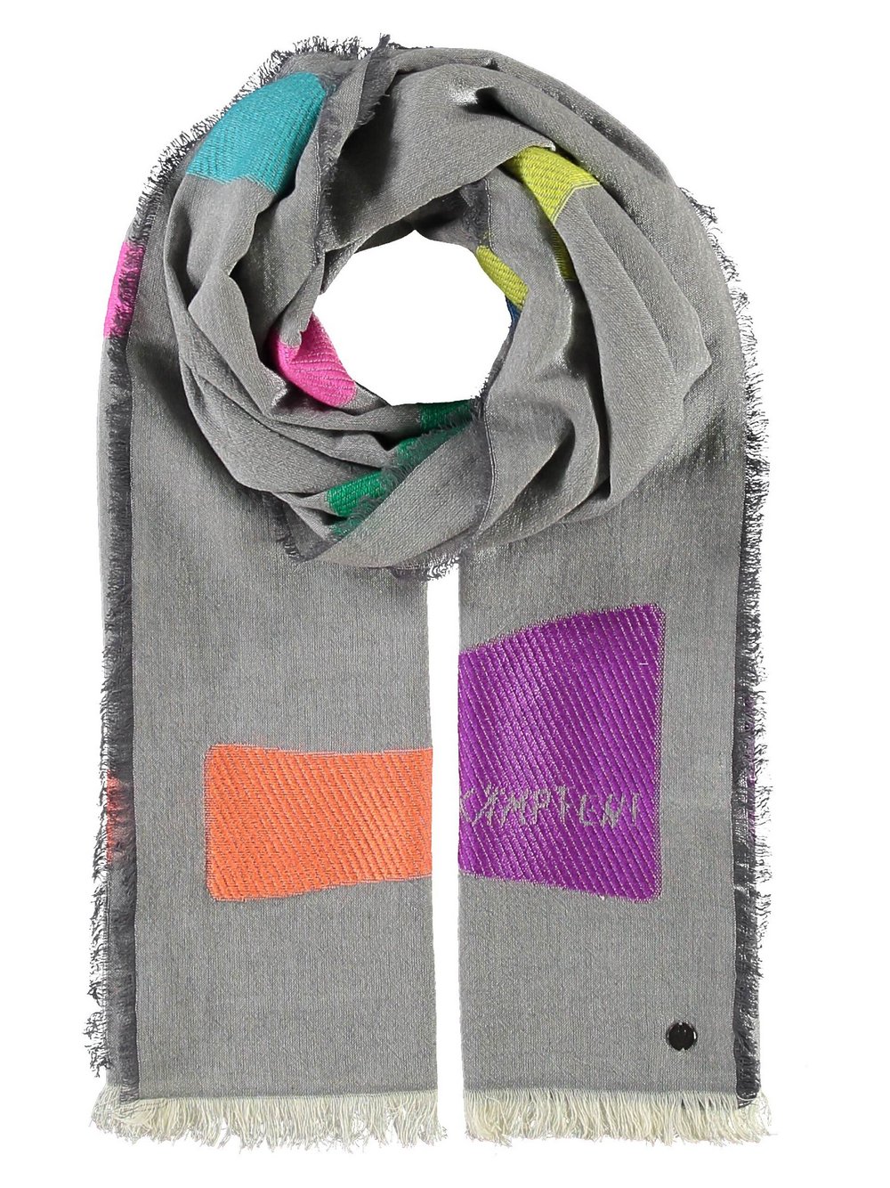 Fraas Stola Damen grau, ONE SIZE Image