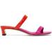 Pink & Red Kyda 35 Heeled Sandals