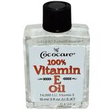 Cococare 100% Vitamin E Oil -- 14000 IU - 0.5 fl oz Pack of 2