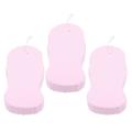 Bath Sponge Bathing Towel Pva Exfoliator Infant Tools Child Wipe Soft 3 Pcs Pink