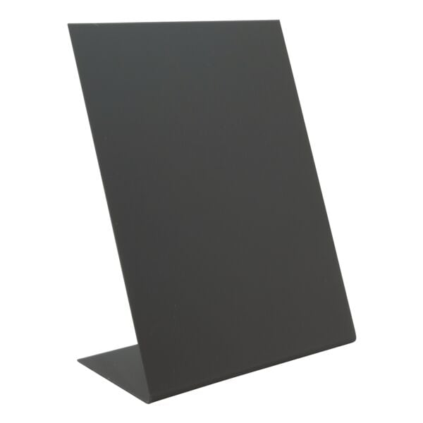 Securit 3er-Pack Tischaufsteller Kreidetafel »L-Board« A5 schwarz, 15.8x21.5x8.5 cm Image