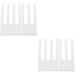 White 4 Pcs Musical Instruments Keyboard Keybord Tools for