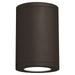 Wac Lighting Ds-Cd06-N Tube Architectural 10 Tall Led Outdoor Flush Mount Ceiling Fixture