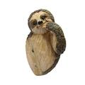 1 PC Tree Sculpture Adorable Tree Peeker Yard Decoration Garden Peeker Tree Hugger Outdoor Statues Sloth Hug Decorations Garden Cat Sloth Sculptures