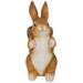 Northlight Standing Bunny Carrying a Basket Outdoor Garden Statue - 16.75