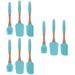 3 Sets Oil Brush Non Stick Cooking Utensils Spachella Silicone Forming Tool Mini Scoop Cream Dressing Spatula Cake Baking Tools Silicone Spatula Cake Cheese Wood Silica Gel