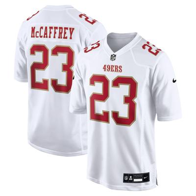 Nike Christian McCaffrey San Francisco 49ers Fashion Game-Trikot für Herren in Tundra-Weiß Image