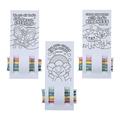 Fun Express Color Your Own Godâ€™s Love Card with Crayons Assortment May Vary