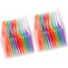 2 Pcs Accordion Accordian File Folders Pocket Organizer Wallet Desktop File Organizer Accordian File Folder Organ Pack Folder Hanging Plastic Student