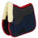 Horse English Quilted All-Purpose Gel Shock Absorbing Saddle Pad Navy 72TS38NV