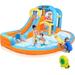 JOYMOR 5-in-1 Inflatable Water Slide Park Water Bounce House w/Air Blower Climbing Wall Double Jump Area Splash Pool Water Cannon Wet or Dry Combo Castle Outdoor Backyard Playhouse for Kids