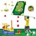 Beefunni Toddler Golf Clubs Kids Golf Toy Set 20 Balls Indoor & Outdoor Sport Games Toy Birthday Christmas Gifts for 3 4 5 6+ Year Old Boys Girls