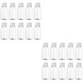 40 Pcs Kids Water Bottle Water Jug Glass Baby Bottle Milk Tea Drinking Bottle Milk Storage Container Milk Bottle with Cover Pet Plastic Child