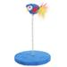 Scrapper Small Bird Toys Scratching Post for Indoor Cats Cat Scratching Pad Cat Wand Catnip Toys Cat Scratch Pad Cat Accessories Cat Scratching Toys Cat Scratching Board Toy Detachable Plastic Velvet