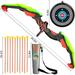 Super Archery Kit Kids Bow and Arrow Set- LED Light up 10 Suction Cup Arrows Target & Quiver