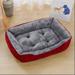 Luxury Square Plush Pet Bed