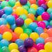 Assorted Colors Ball Pit Balls for Toddlers 1-3 Pack of 50pcs Phthalate Free BPA Free Non-Toxic 2.2-Inch Crush Proof Play Balls Play Tent Pool Playhouse Playpen Party Decoration