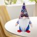 Kayannuo Room Decor Independence Day Decorations - Long Hat Gnome Decor - Patriotic Gnome Plush President Election Decorations Fourth Of July Patriotic Decor Faceless Doll Gnomes Valentines Day Decor