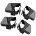 Mountain Bike Accessories Easy Installation Sturdy Stunt Pedal 2 Sets Motorcycle Platform Pedals Motorbike Kids Gear Shift Brake Child