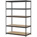 Indoor Outdoor 48 X 72 Standalone 5 Tier Steel Utility Shelving Unit W/Adjustable Shelves For Warehouse Laundry Room & Garage