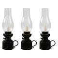 3 Pack Lamp Shade Nightlight Oil Flameless Kerosene Lantern Small Table Office