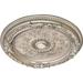 XiKe Petite Round Chandelier Ceiling Medallion or Fan Medallion 24 Inches Champagne