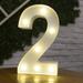 Led Light Up Number Light Up Number Sign for Night Light Wedding Birthday Party Christmas Home Bar Decoration Number