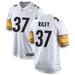 Elijah Riley Men's Nike White Pittsburgh Steelers Game Custom Jersey