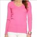 Lilly Pulitzer Sweaters | Lilly Pulitzer Cashmere Karen Sweater Tropical Pink Large | Color: Pink | Size: L