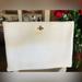 Gucci Bags | Gucci Bee Blind In Love White Leather Large Clutch Travel Makeup Full Zip. | Color: White | Size: Os