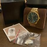 Michael Kors Accessories | Best Price You’ll Find! Michael Kors Gold Watch | Color: Gold/Green | Size: Os