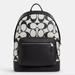 Coach Bags | New! West Court Backpack In Signature Canvas | Color: Black/White | Size: Os