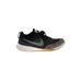 Nike Sneakers: Athletic Platform Casual Black Shoes - Women's Size 8 - Almond Toe