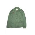 OshKosh B'gosh Denim Jacket: Green Print Jackets & Outerwear - Kids Girl's Size 12