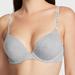 Victoria's Secret Intimates & Sleepwear | New The T-Shirt Bombshell Push-Up T-Shirt Bra | Color: Gray | Size: 38e (Dd)