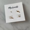 Madewell Jewelry | Madewell Zigzag Earring Set | Color: Gold | Size: Os