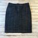 J. Crew Skirts | J Crew Denim Pencil Skirt Size 2 | Color: Blue | Size: 2