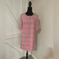 Lilly Pulitzer Dresses | Lilly Pulitzer Dasha Dress Size 4 Mini Gather Round Pink And Green Rare | Color: Green/Pink | Size: 4