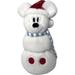 Disney Toys | Disney Store Mickey Mouse Textured Snowman Plush | Color: White | Size: Osg