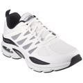 Sneaker SKECHERS "SKECH-AIR VENTURA-REVELL" Gr. 41, schwarz-weiß (weiß, schwarz) Herren Schuhe Schnürhalbschuhe