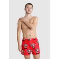 Boxershorts LOUSY LIVIN "Santa" Gr. L, schwarz (schwarz, rot) Herren Unterhosen Boxershorts