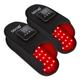 TUOYR Cordless Red Light Therapy for Feet Pain Relief Wireless Near Infrared Light Therapy Foot 4000mAh Battery Portable Slippers Devices Wearable Treatment Pad for Feet Relax (Pair)