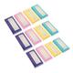 FRCOLOR 80 Pcs Nail Art Box Fake Nail Tips Holder Fake Eyelash Packing Case Eyelash Packaging Case Empty Eyelash Organizer Lash Holder Empty Lash Case Long Eyelash Curler Paper