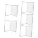 Gadpiparty 5pcs A3 Fill Light Board Reflective Photography Board Reflective Board for Cosmetics Photo Reflector Photography Reflector Cardboard Light Reflector Fold Paper Jam Reflective Paper