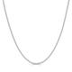 Sterling Silver Chain Necklace for Women, 1.7mm Thick 925 Sterling Silver Box Chain for Women Girls, 20" Length