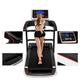 Treadmills, Foldable Electric Treadmill LCD Display Screen Gym Home Ultra-Quiet Shock Absorption Treadmill Sports Fitness Equipment, 12 Built-In Fitness Modes, 1-12.